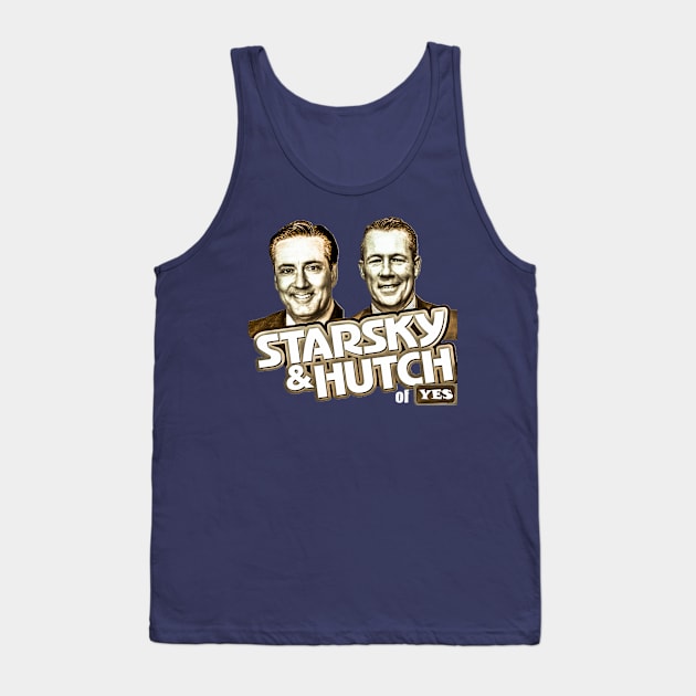 Starsky & Hutch YES design Tank Top by Bleeding Yankee Blue